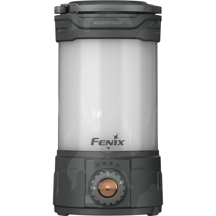 Фонарь кемпинговый Fenix CL26R Pro, серый камуфляж  