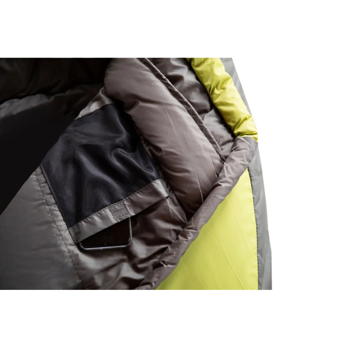 Спальный мешок Tramp Arctic Long кокон левый green/grey 225/80-55 UTRS-093L  