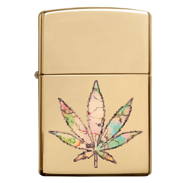 Зажигалка Zippo 254B Pot Leaf Fusion Design (49240)  