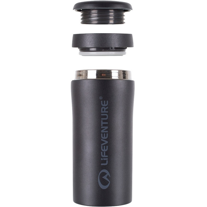 Кружка Lifeventure Thermal Mug matt, Black matt  
