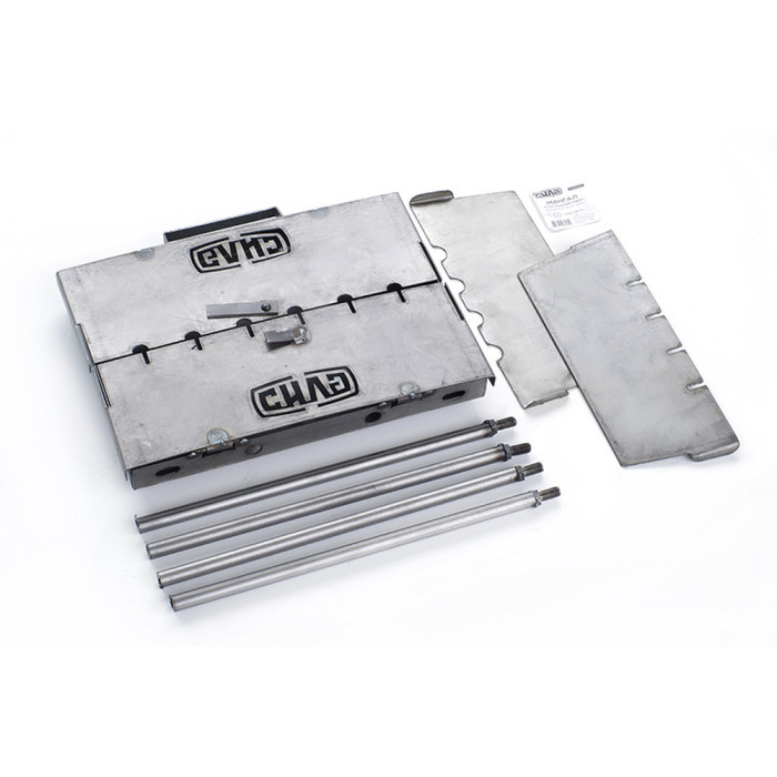 Мангал раскладной (кейс) СИЛА на 6 холоднокатаных шампуров толщина 1.5 мм  