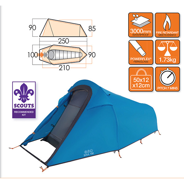 Палатка Vango Soul 100 River  