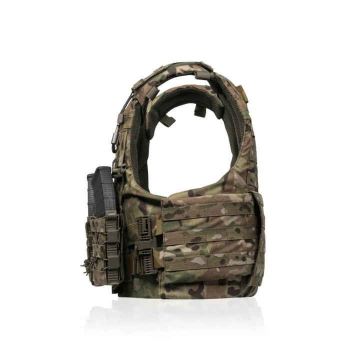 Плитоноска Ukrarmor IBV (аналог IOTV). Увеличена площадь защиты S/M Мультикам  