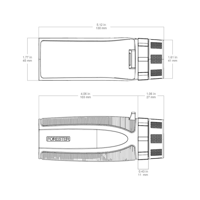 Монокуляр Vector Optics Forester 8x32  