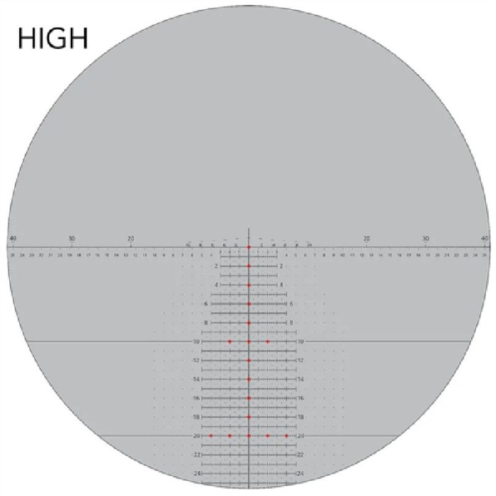 Прицел Nightforce ATACR 5-25x56mm, F1, Horus H59, 0.1Mil, ZeroS, (Illuminated)  