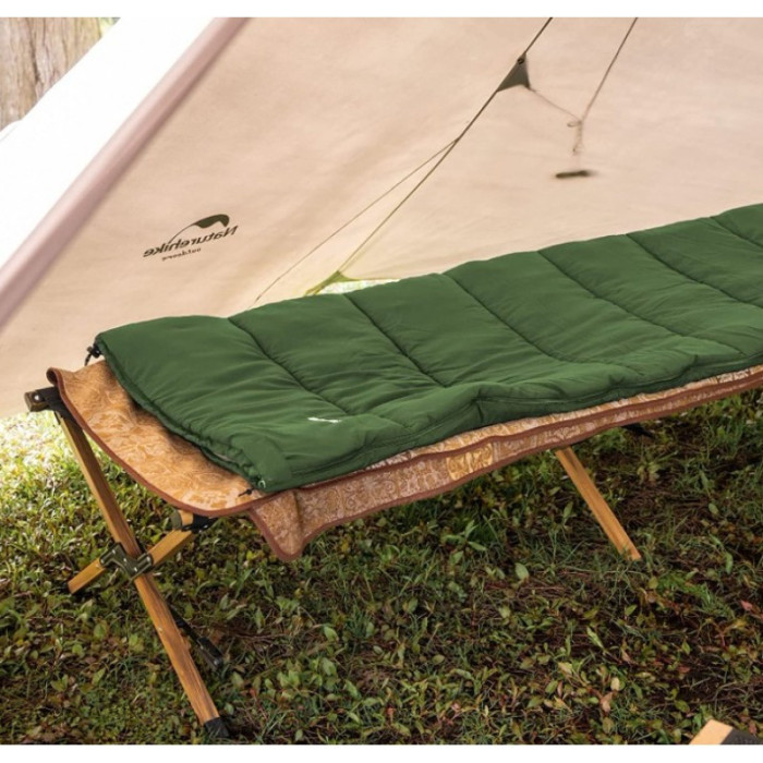 Спальный мешок Naturehike F150 NH22MSD05, правый зеленый  