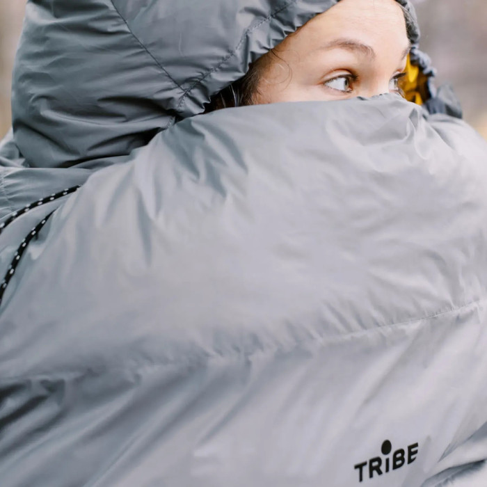 Спальный мешок Tribe Down 800 Regular пуховой T-CH-0009-grey-L  