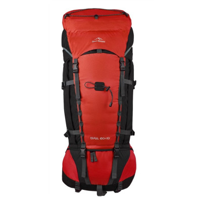 Рюкзак Fjord Nansen Himil 60+10, красный/черный