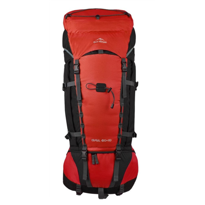 Рюкзак Fjord Nansen Himil 60+10, красный/черный  