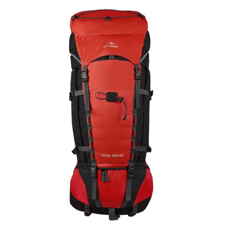 Рюкзак Fjord Nansen Himil 60+10, красный/черный 