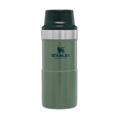 Термочашка Stanley Classic Trigger-action Hammertone Green 0.35 л