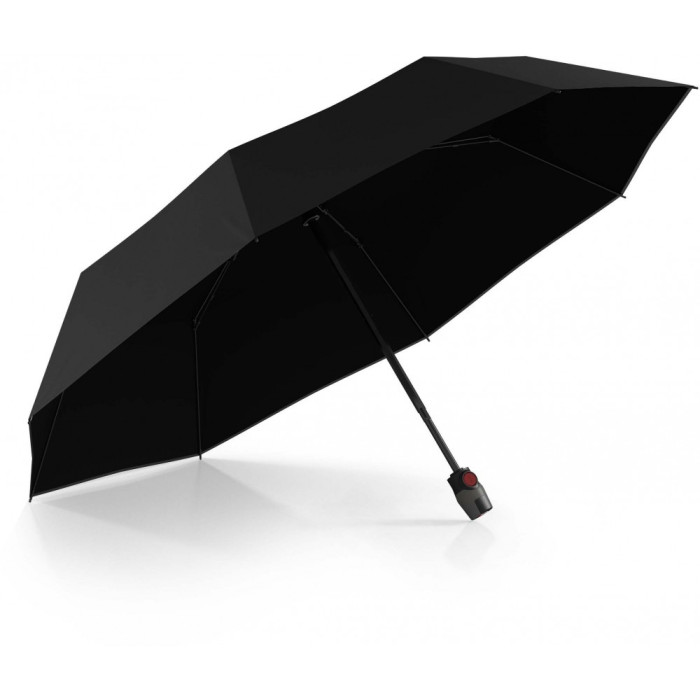 Зонт Knirps T.200 Black Black HeatShield Авто / Складной / 8 спиц / D99x28см  