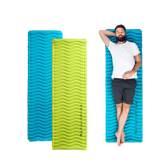 Надувной матрац Naturehike Wave type TPU mattress 1880*600*50mm (NH18C009-D)  