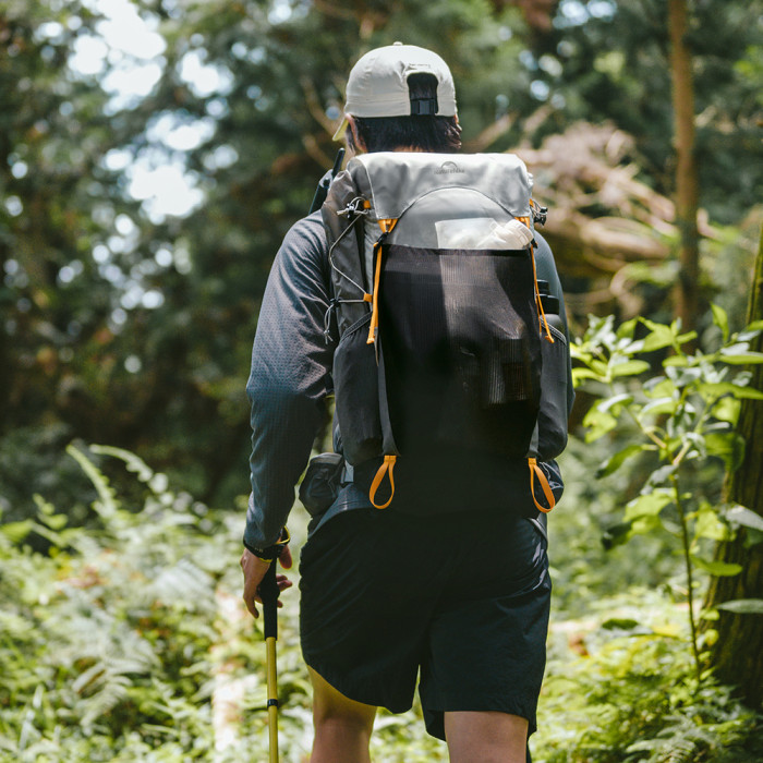 Рюкзак туристический Naturehike CNK2550XB010, 25 л, черно-серый  