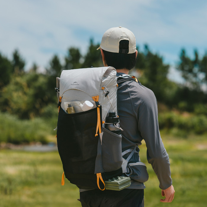 Рюкзак туристический Naturehike CNK2550XB010, 25 л, черно-серый  
