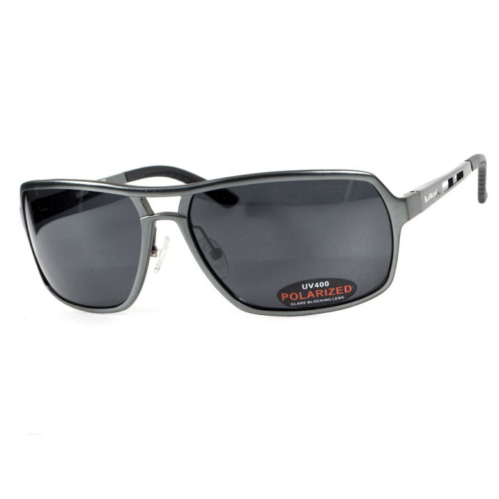 Очки BluWater Alumination-4 Gun Metal Polarized (gray) черные  