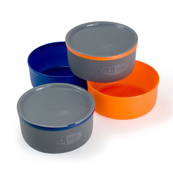 Миска GSI Outdoors Ultralight Nesting Bowl + Mug (синяя)  
