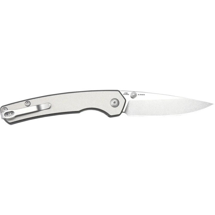 Нож CJRB Kain, AR-RPM9, Aluminum gray  