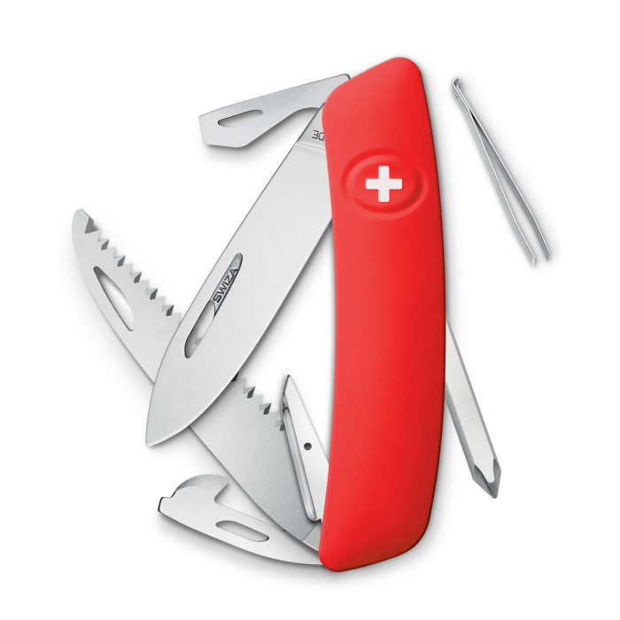 Швейцарский нож Swiza D06 Red 