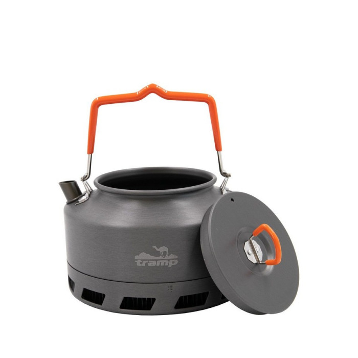 Чайник анодированный с теплообменником Tramp 1,1л TRC-120  