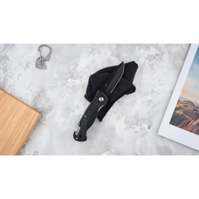 Нож складной Ganzo G611 черный  