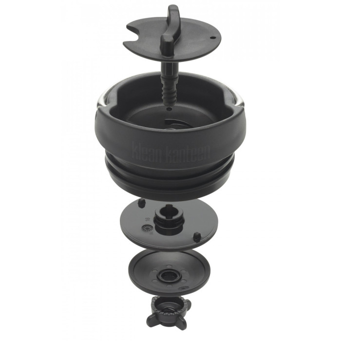 Термочашка Klean Kanteen TKWide Cafe Cap Shale Black Matt 592 ml  