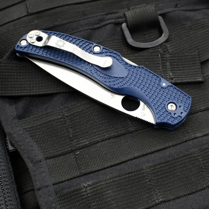 Нож Spyderco Native Chief, CPM S110V, FRN dark blue  