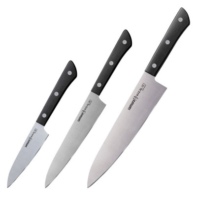 Набор из 3-х кухонных ножей Samura Harakiri SHR-0220B