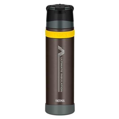Термос с двойной пробкой Thermos Mountain 900 мл коричневый (150061)  