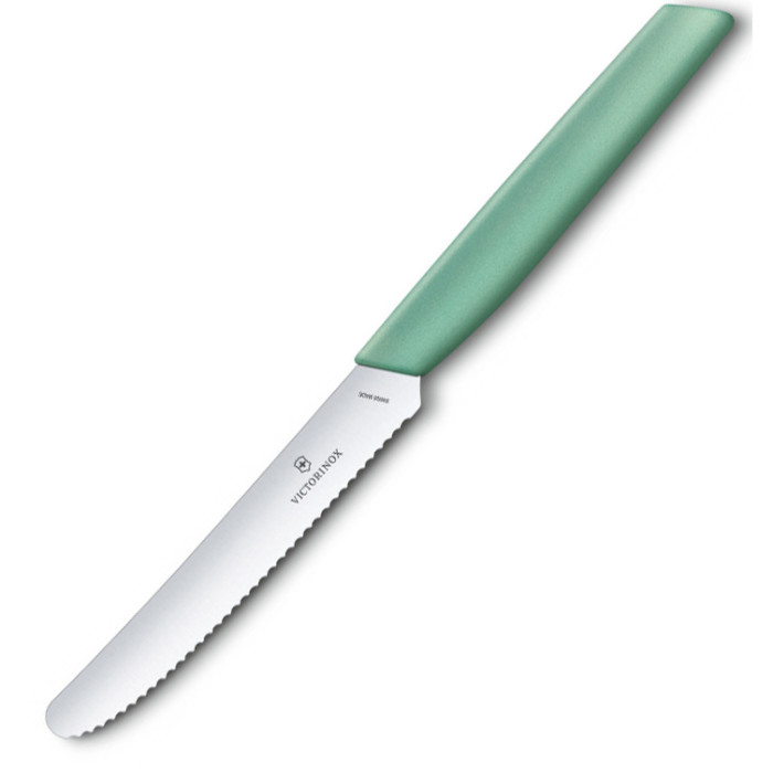 Кухонный нож Victorinox Swiss Modern Tomato&Sausage 11 см 