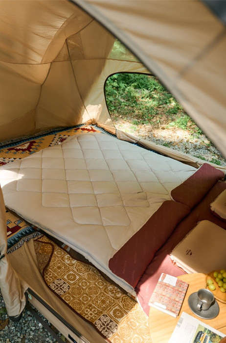 Спальный мешок Naturehike R350 CNH22SD005, бордовый/бежевый  