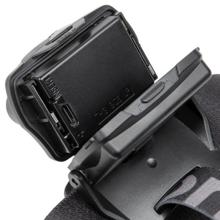 Фонарь налобный Mactronic Maverick (595 Lm) Focus Recharg Type-C (AHL0053)  