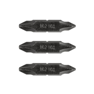 Набор Leatherman из трех двусторонних бит с крестовыми отвертками №1 и №2 PHILLIPS