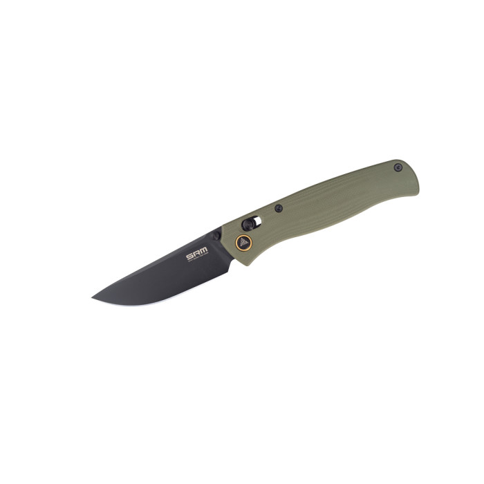 Нож складной SRM Medal 255L-GP2, зеленый  