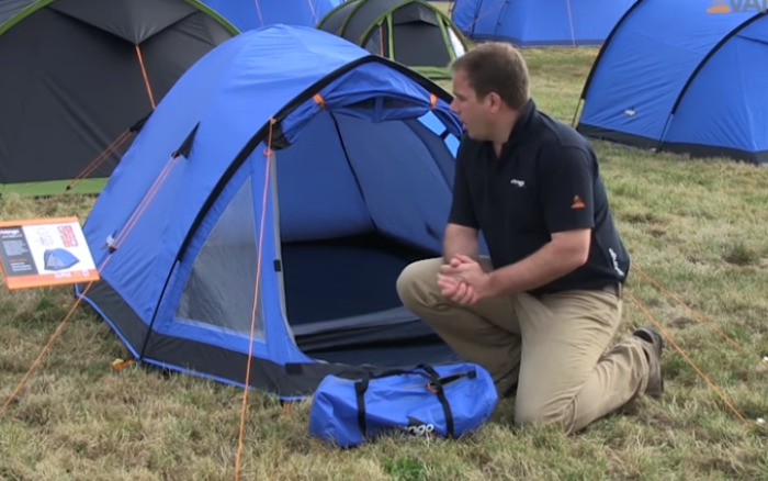 Палатка Vango Alpha 250 Moroccan Blue (TEQALPHA M23163)  