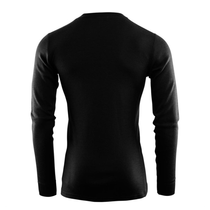 Термофутболка мужская Aclima WarmWool 200 Crew Neck Men Jet Black XXXL  