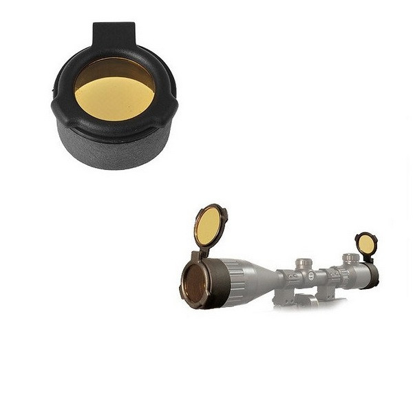 Крышка Hawke Flip Up Cover - Amber (Size 3.5)  