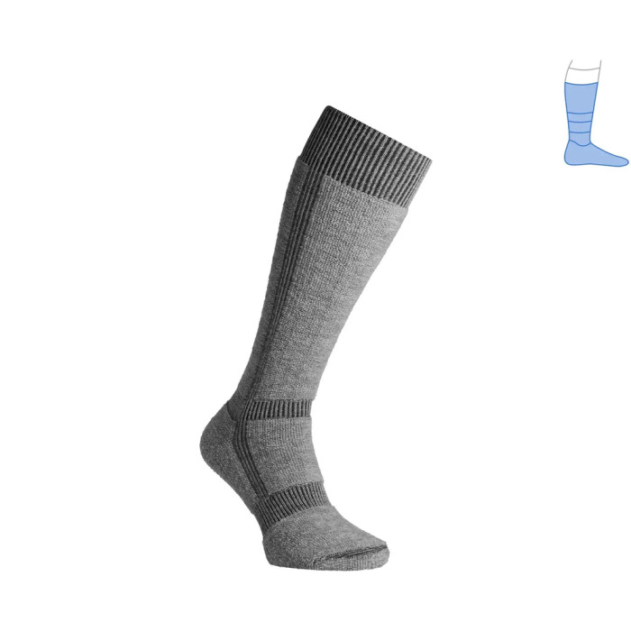 Термо носки защитные зимние Protector LongWinter серые L 44-46  