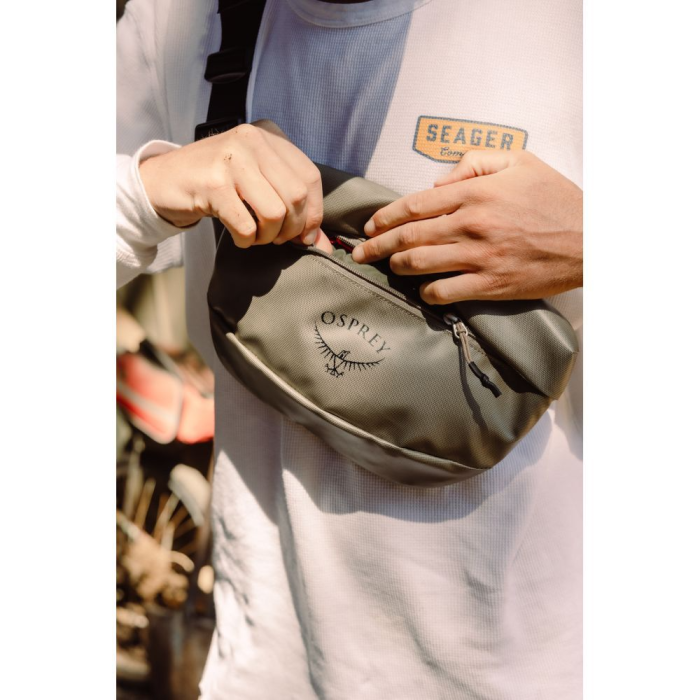 Поясная сумка Osprey Transporter Waist tan concrete - O/S - бежевый  