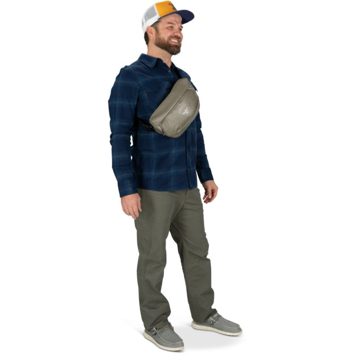 Поясная сумка Osprey Transporter Waist tan concrete - O/S - бежевый  