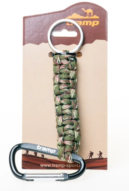 Брелок-паракорд Tramp для ключей, камуфляж  
