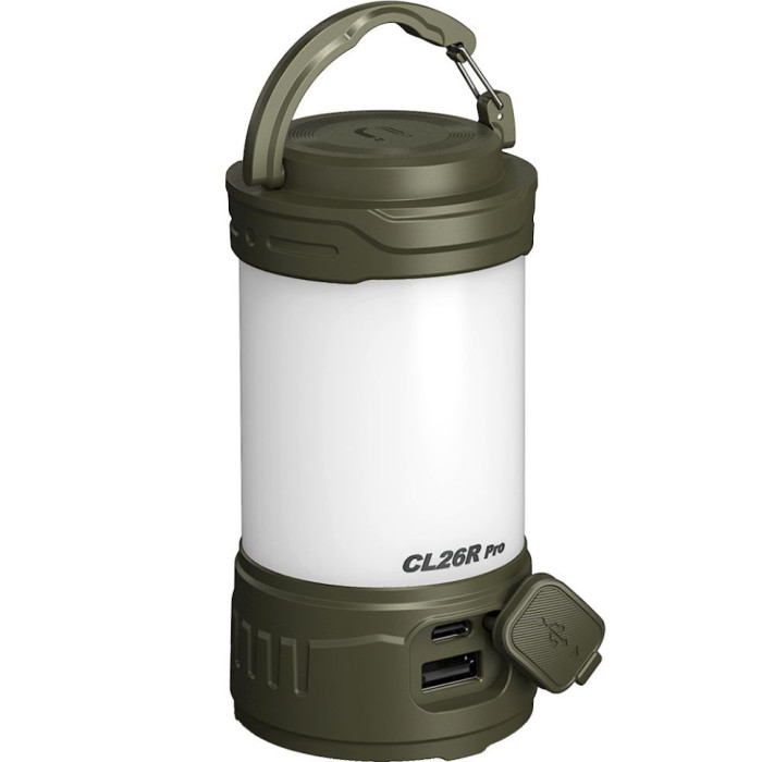 Фонарь кемпинговый Fenix CL26R Pro, темно-зеленый  