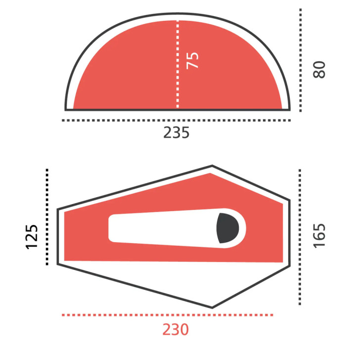 Палатка Grand Canyon Apex 1 Alu Capulet Olive (30921258)  
