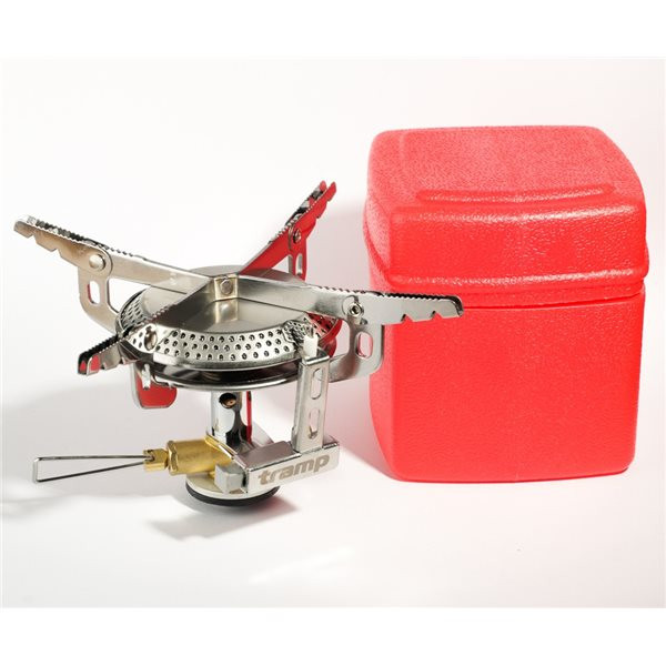 Горелка Tramp TRG-015 с большой комфоркой, пьезоподжигом  