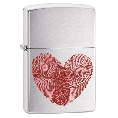 Зажигалка Zippo 200 Heart Thumbprints 29068  