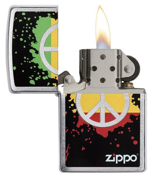 Зажигалка Zippo Peace Splash 29606  