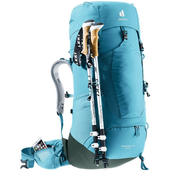 Рюкзак DEUTER Aircontact Lite 45+10 SL цвет 3249 lagoon-ivy  