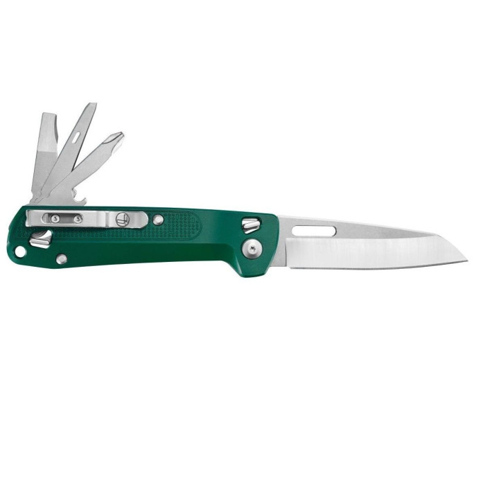 Нож-мультитул Leatherman Free K2- зеленый 