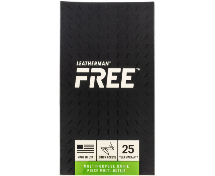 Нож-мультитул Leatherman Free K2- зеленый  