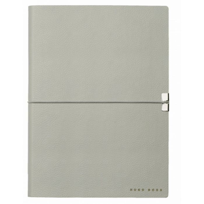 Блокнот A5 Hugo Boss Storyline - светло-серый  
